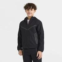 Nike Sportswear Junior Boys' Tech Woven Full Zip Hoodie Black /