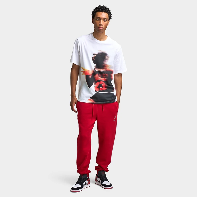 Jordan Sport Men's Dri-FIT Graphic T-Shirt White / Black