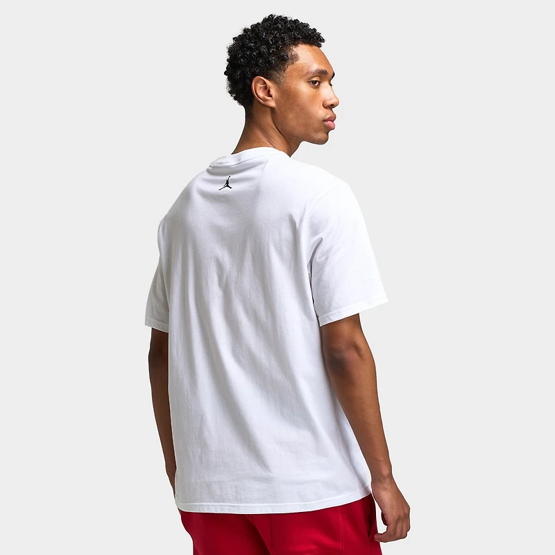 Jordan Sport Men's Dri-FIT Graphic T-Shirt White / Black