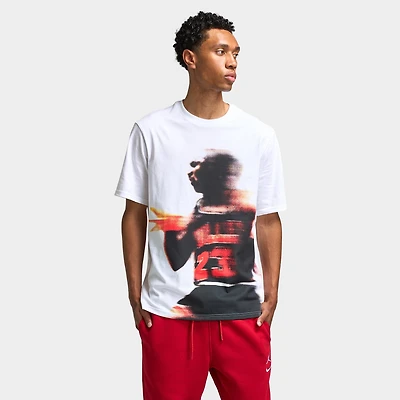 Jordan Sport Men's Dri-FIT Graphic T-Shirt White / Black