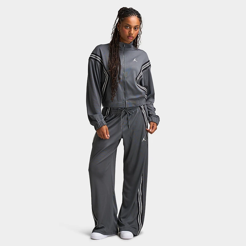 Jordan Women's Brooklyn Track Jacket Iron Grey / Black