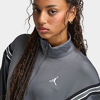 Jordan Women's Brooklyn Track Jacket Iron Grey / Black