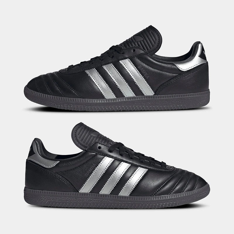 adidas Samba JP Core Black / Silver Metallic - Utility