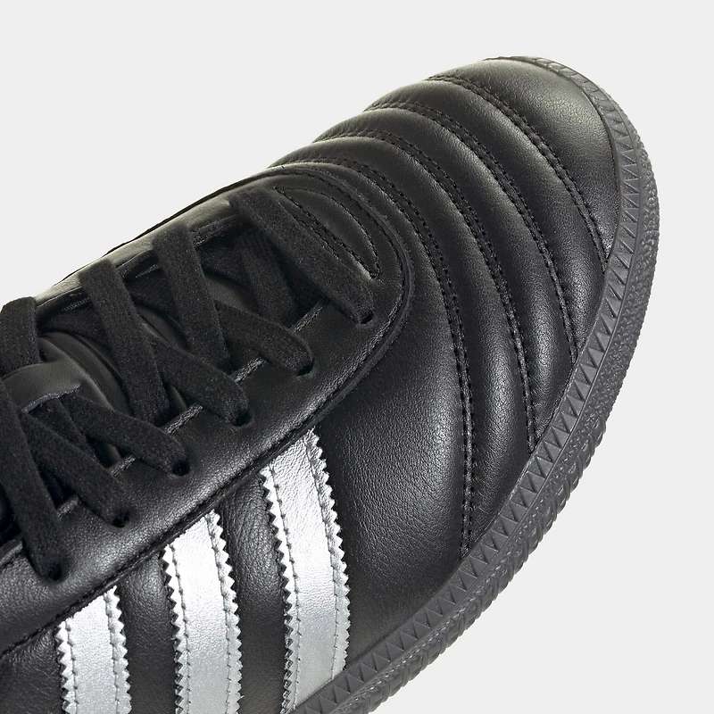 adidas Samba JP Core Black / Silver Metallic - Utility