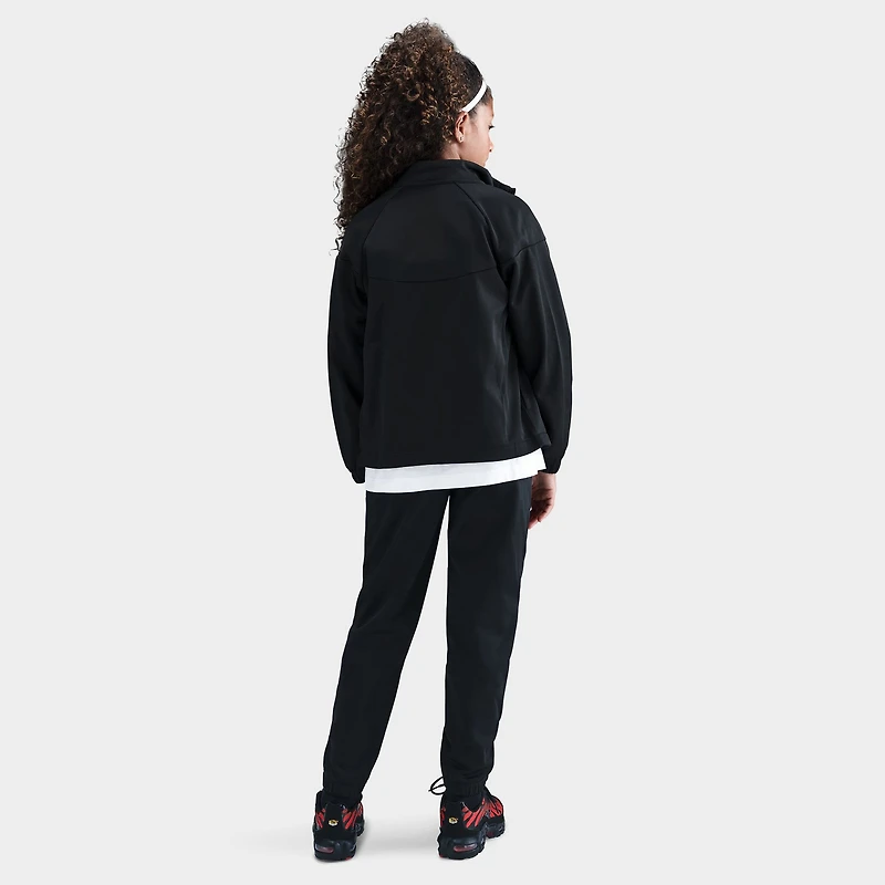 Nike Sportswear Juniors' Full Zip Tracksuit Set / Black