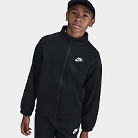 Nike Sportswear Juniors' Full Zip Tracksuit Set / Black