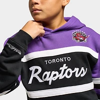 Mitchell & Ness Juniors' Head Coach Hoodie - Raptors Black /