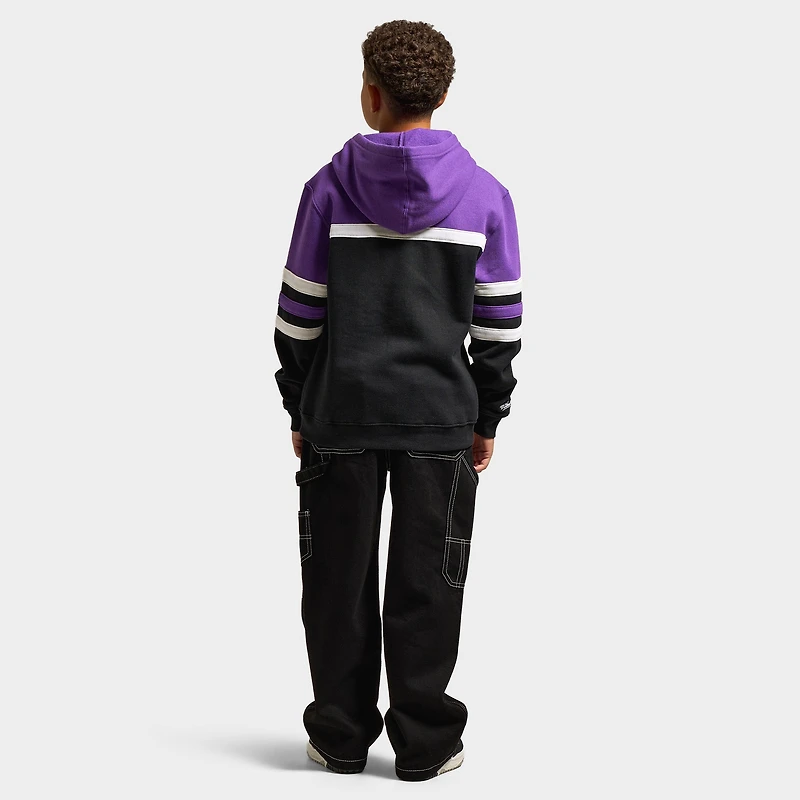 Mitchell & Ness Juniors' Head Coach Hoodie - Raptors Black /