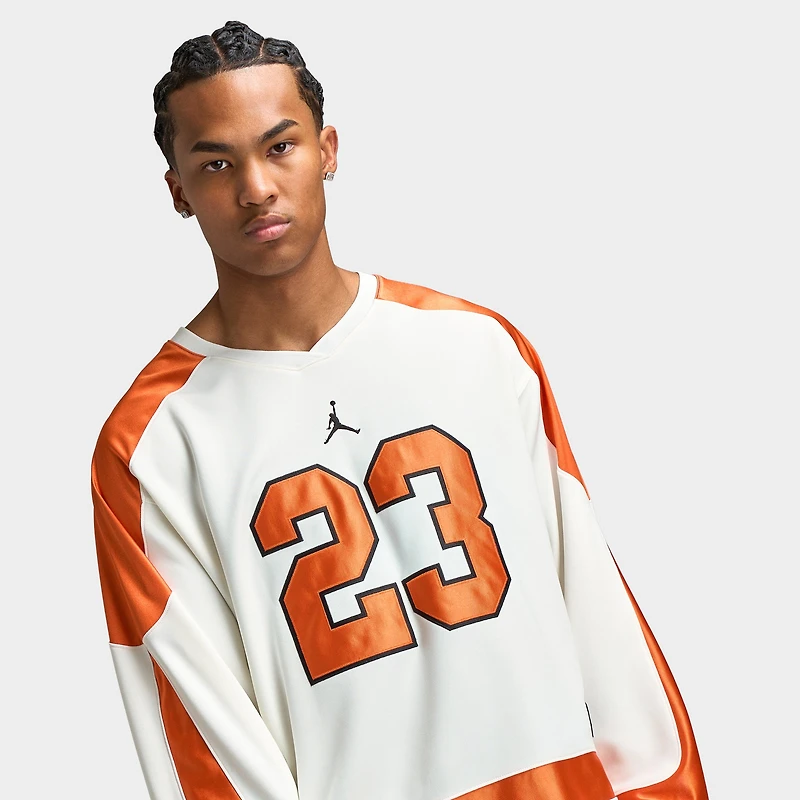 Jordan Brooklyn Collegiate Hockey Jersey Sail / Starfish - Black