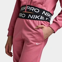 Nike Pro Juniors Pantalon de jogging polaire Pivoine / - Noir