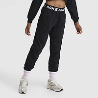 Nike Pro Junior Girls' Dri-FIT Fleece Joggers Black /