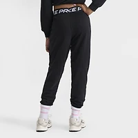 Nike Pro Junior Girls' Dri-FIT Fleece Joggers Black /