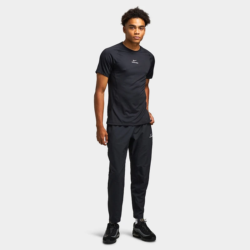 Nike Pro Training Men's Dri-FIT Short Sleeve Top / Black