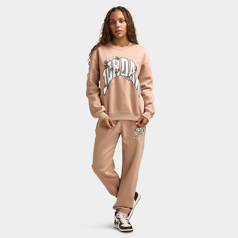 Jordan Women's Brooklyn Fleece Crew Hemp / Sail