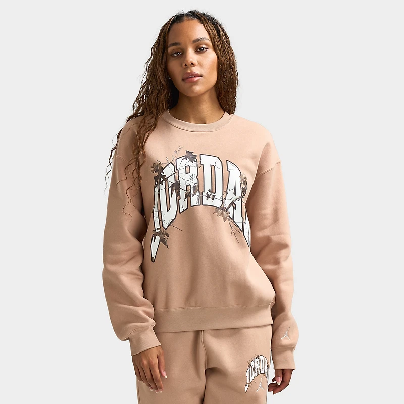 Jordan Women's Brooklyn Fleece Crew Hemp / Sail