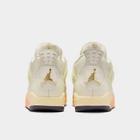 Jordan Women's 4 Retro Coconut Milk / Muslin - Bright Mango
