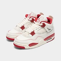 Jordan Women's 4 Retro Pale Ivory / Sierra Red - Tough