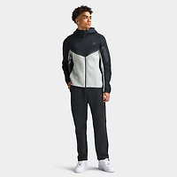 Nike Tech Men's Fleece Windrunner Full-Zip Jacket Black / Dark Grey Heather