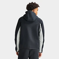 Nike Tech Men's Fleece Windrunner Full-Zip Jacket Black / Dark Grey Heather