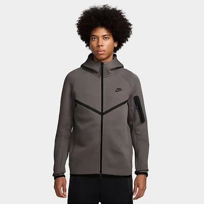 Nike Tech Fleece Full Zip Windrunner Hoodie Cave Stone / Black