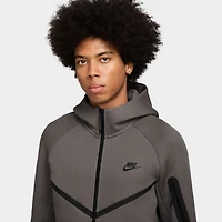 Nike Tech Fleece Full Zip Windrunner Hoodie Cave Stone / Black
