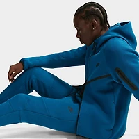 Nike Tech Hommes Pantalon Jogger en Polaire Bleu / Noir