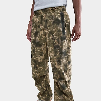 Nike Tech Men's Dri-FIT Woven Camo Loose-Fit Pants Neutral Olive / Black