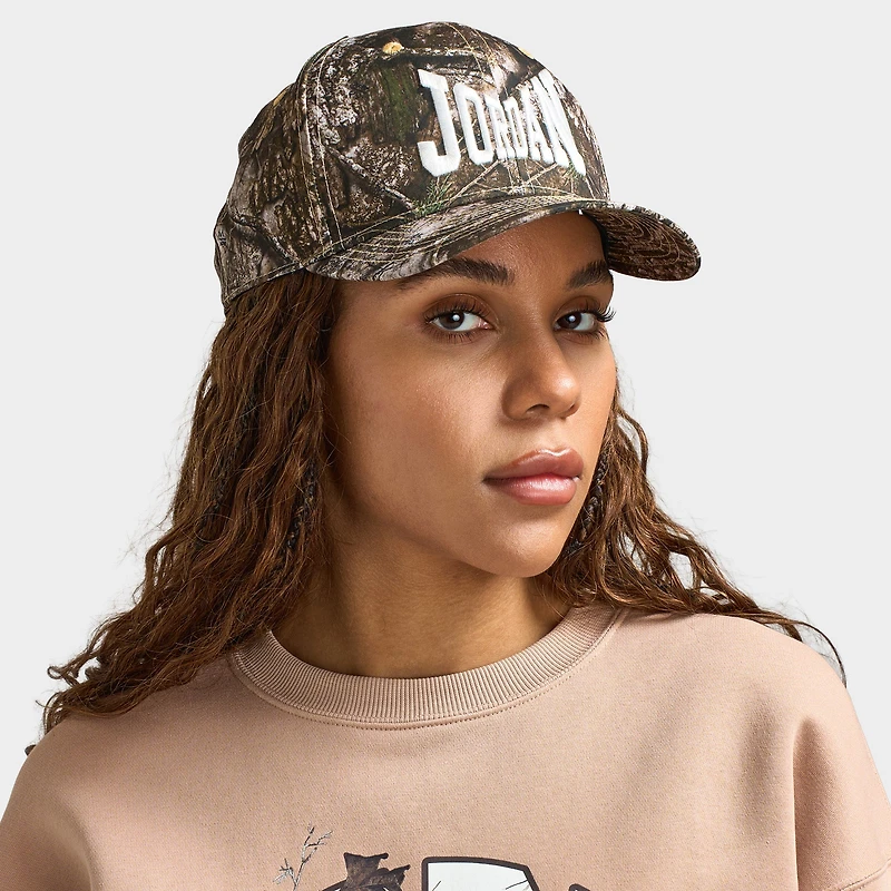 Jordan Brooklyn Rise Adjustable Realtree Cap White/ Sail