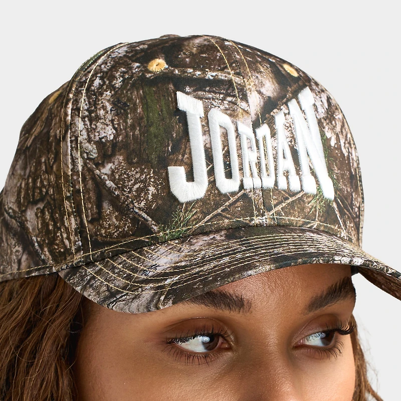 Jordan Brooklyn Rise Adjustable Realtree Cap White/ Sail