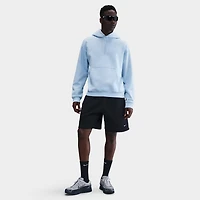 Nike Solo Swoosh Fleece Pullover Hoodie Celestine Blue / White