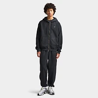 Nike Solo Swoosh Full-Zip Hoodie Black / White