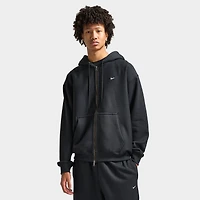 Nike Solo Swoosh Full-Zip Hoodie Black / White