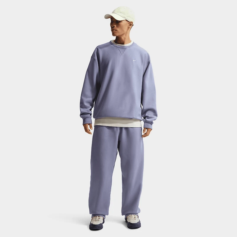 Nike Solo Swoosh crewneck en molleton / Violet fer
