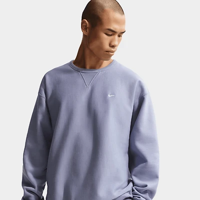 Nike Solo Swoosh crewneck en molleton / Violet fer