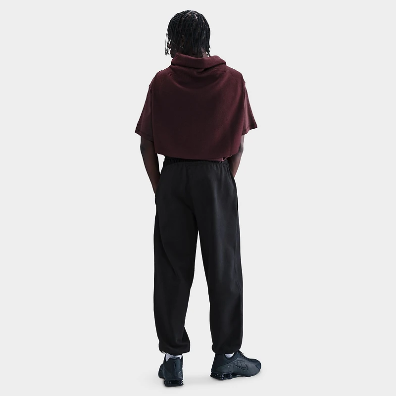 Nike Solo Swoosh Fleece Pants Black / White
