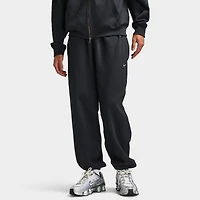 Nike Solo Swoosh Fleece Pants Black / White