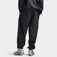 Nike Solo Swoosh Fleece Pants Black / White