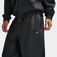 Nike Solo Swoosh Fleece Pants Black / White