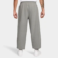 Nike Solo Swoosh Fleece Pants Dark Heather Grey / White