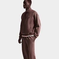 Nike Solo Swoosh Cuffed Fleece Pants / Purple