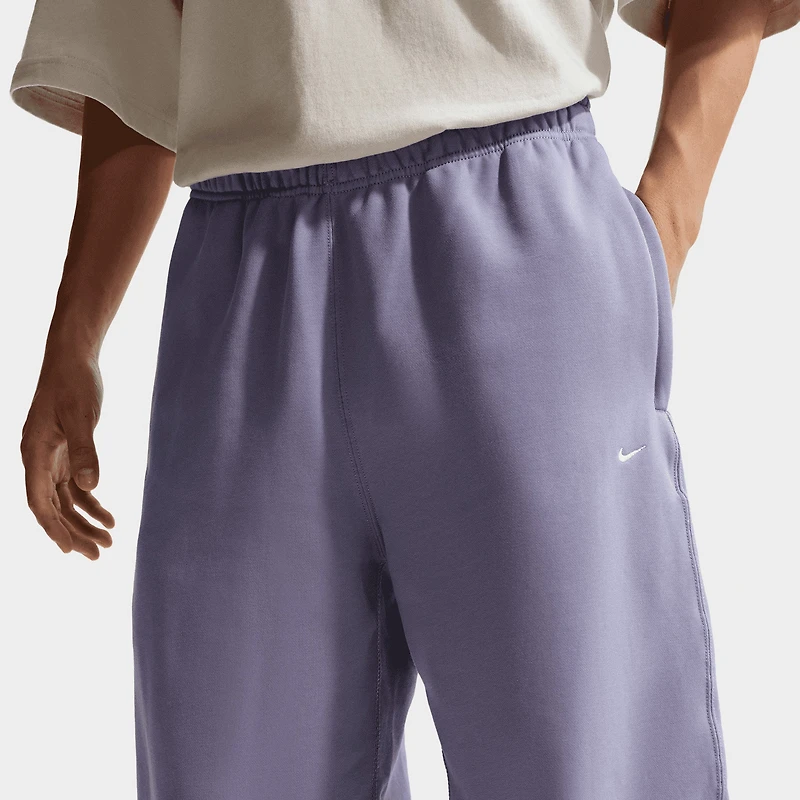 Nike Solo Swoosh Pantalon en molleton à revers / Violet fer