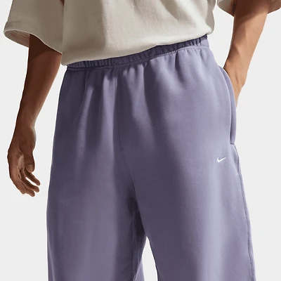 Nike Solo Swoosh Pantalon en molleton à revers / Violet fer