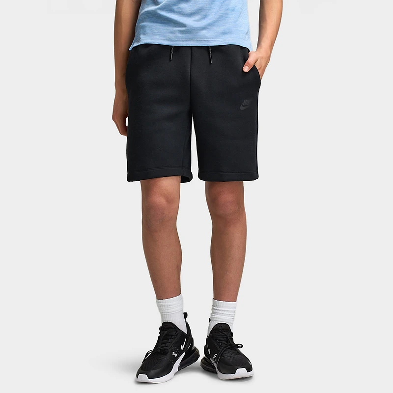 Nike Sportswear Juniors' Tech Fleece Shorts / Black