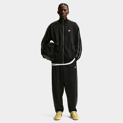 Nike Sportswear Club Oversized Knit Tracksuit Bottoms / Black