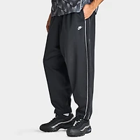 Nike Sportswear Club Oversized Knit Tracksuit Bottoms / Black