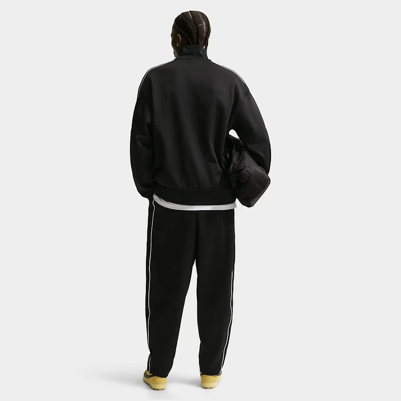 Nike Sportswear Club Oversized Knit Tracksuit Jacket / Black