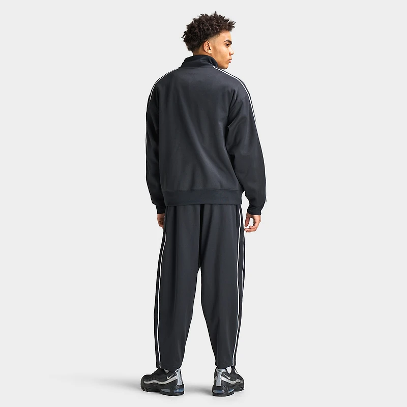 Nike Sportswear Club Oversized Knit Tracksuit Jacket / Black
