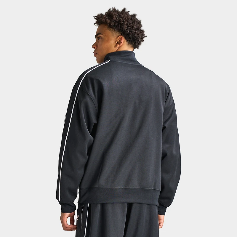 Nike Sportswear Club Oversized Knit Tracksuit Jacket / Black