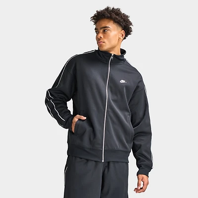 Nike Sportswear Club Oversized Knit Tracksuit Jacket / Black