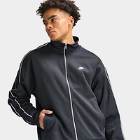 Nike Sportswear Club Oversized Knit Tracksuit Jacket / Black